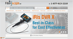 Desktop Screenshot of fiberscope.net