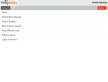 Tablet Screenshot of fiberscope.net